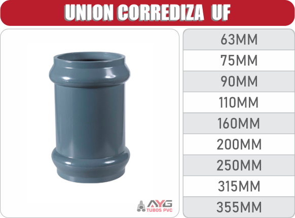 union-corrediza-pvc-uf-inyectado-era